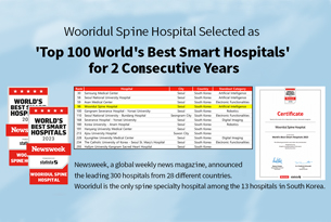 'Top 100 World's Best Smart Hospitals' for 2 Consecutive Years