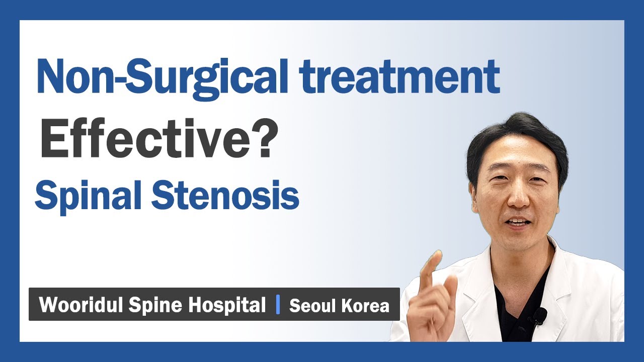 Is non-surgical treatment for lumbar stenosis really effective?/40years only Spine Wooridul Hospital