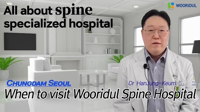 Wooridul Spine Hospital/ All about spine specialized hospital/When to visit and secret/Seoul Korea