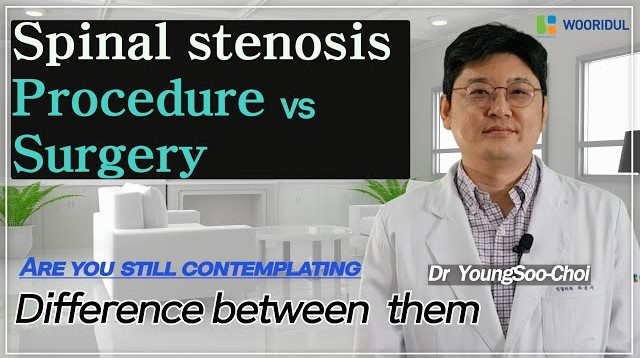 Are you still concerned about getting surgery or not for the spinal stenosis?