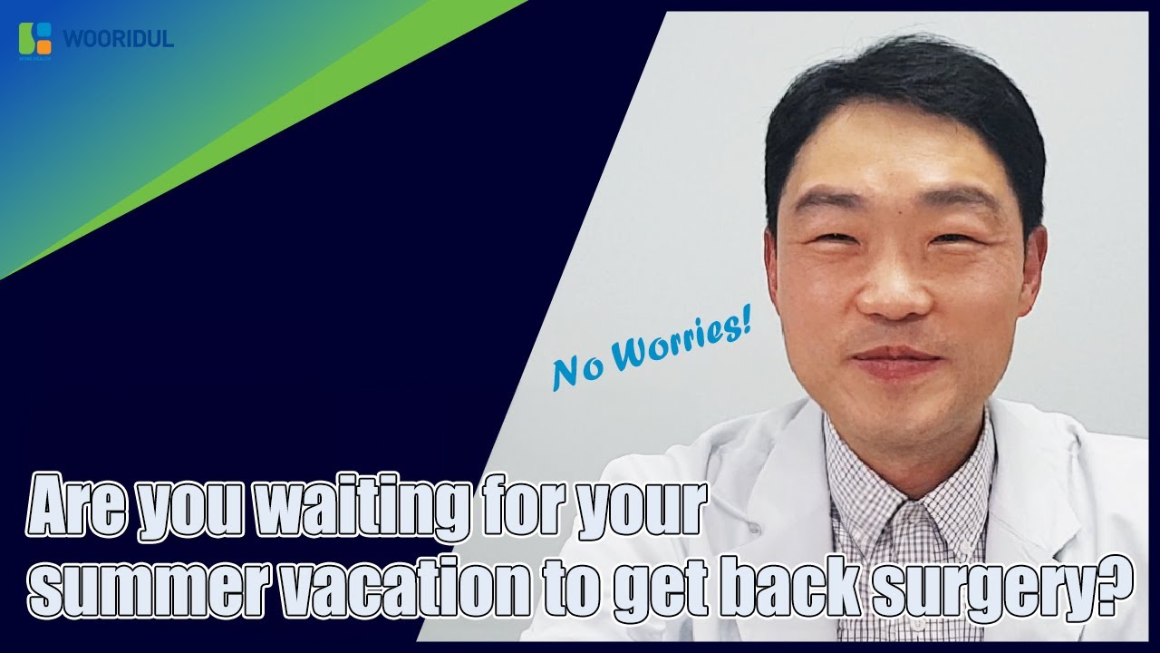 Fix your back in a single day and have a nice summer vacation!