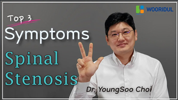 Top 3 symptoms of spinal stenosis